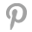 grey pinterest icon